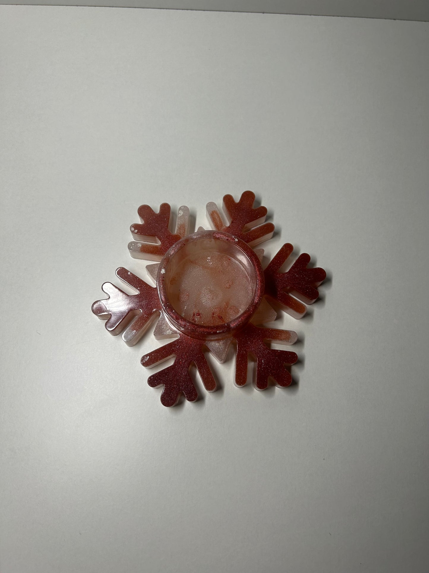 Teelichthalter Schneeflocke