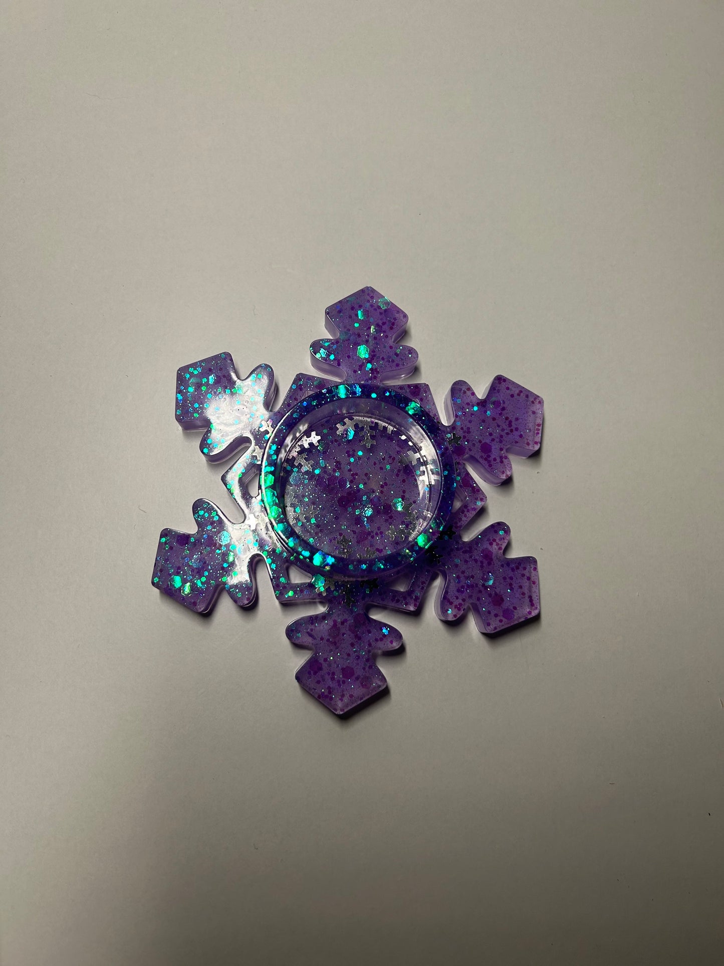 Teelichthalter Schneeflocke