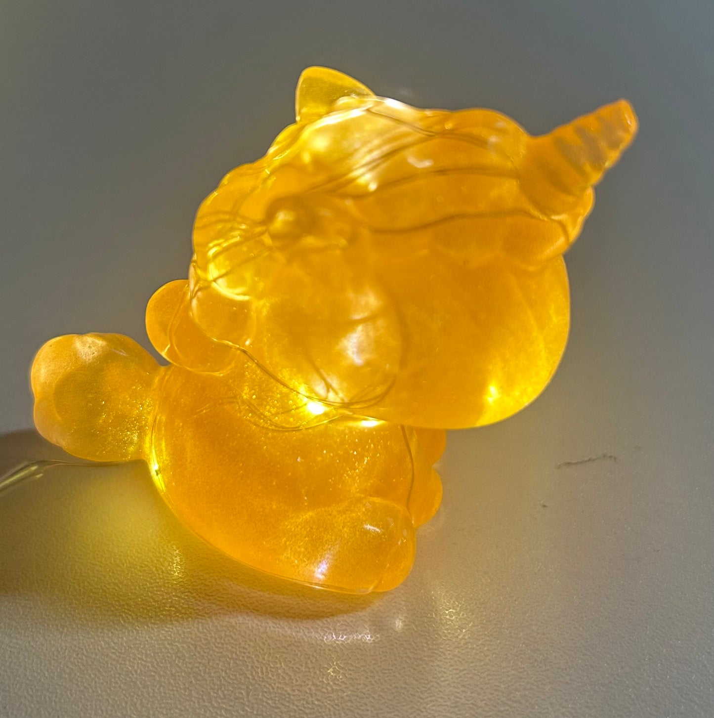 Einhorn beleuchtet