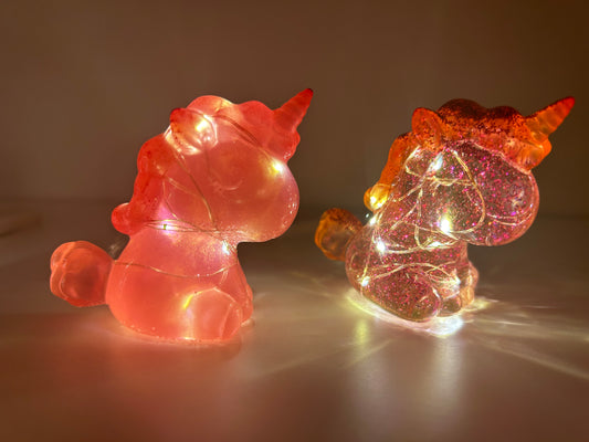 Einhorn beleuchtet