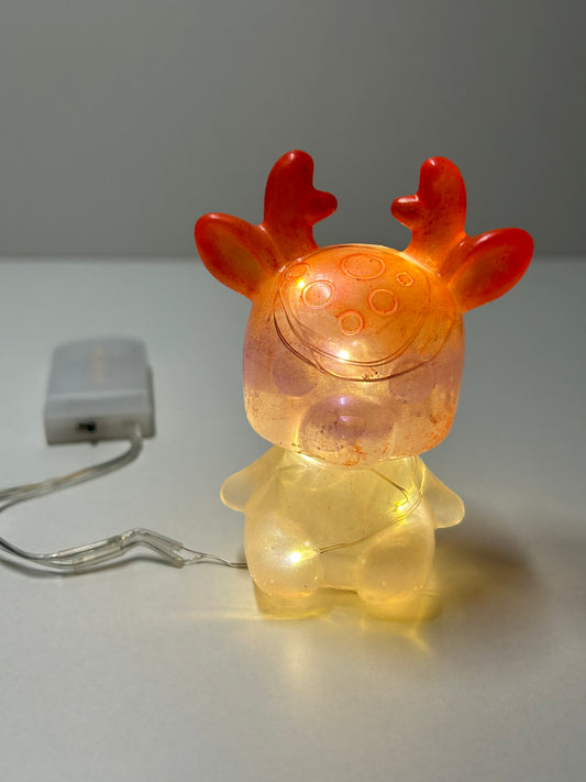 Rentier beleuchtet